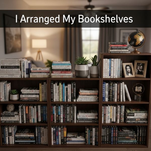 I Arranged My Bookshelves